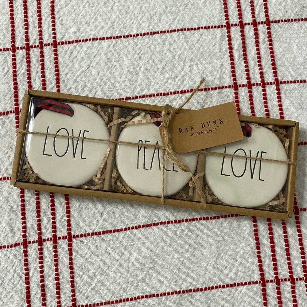 Rae Dunn Christmas Ornaments